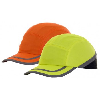 Safety Baseball Cap with Retro Reflective Tape